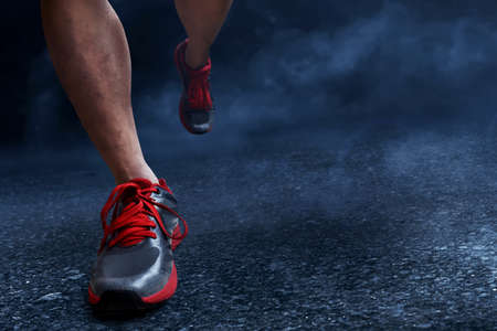 Man runningの写真素材