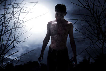Scary zombie