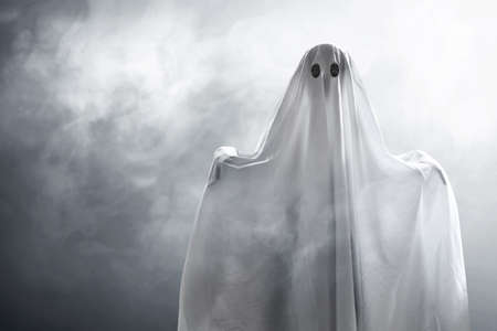 Ghost with white cloth