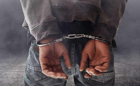 Man in handcuffs