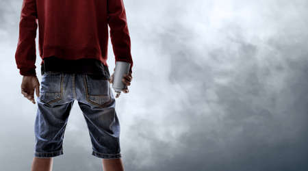 Graffiti artistの写真素材