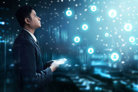 Asian business manの写真素材