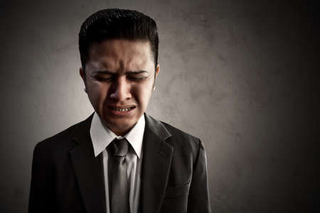 Business man sadの写真素材