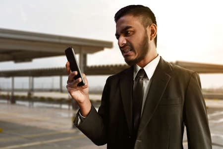Business man angryの写真素材