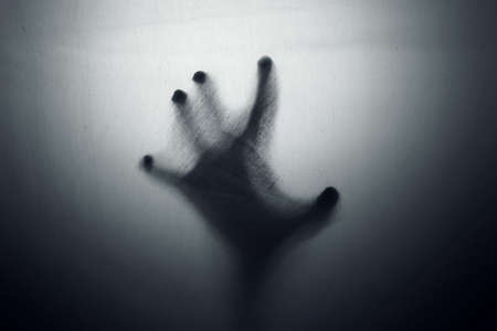 Shadow of handの写真素材