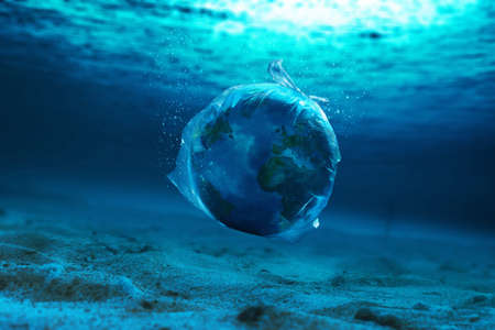 Global warming. Planet earth concept