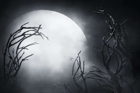 Scary horror background, halloween theme