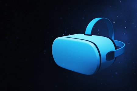Virtual reality glasses 3d illustration