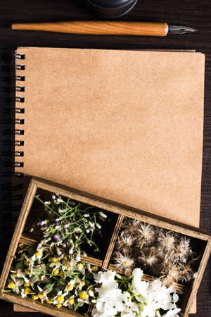 Table work and accessories.の写真素材