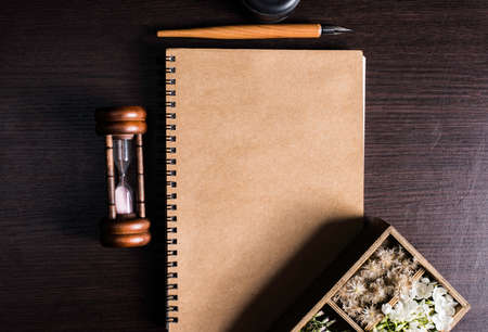 Table work and accessories.の写真素材