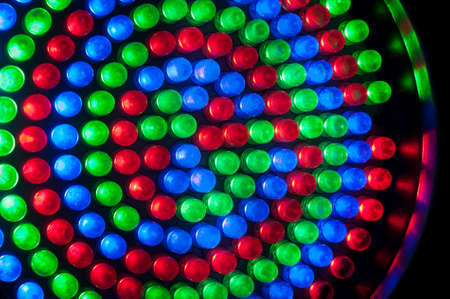 led  light bulb close up