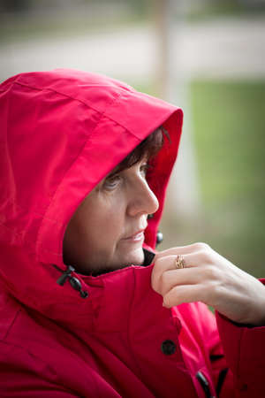 disappointed women in middle agedの写真素材