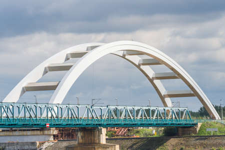 Bridge on the River Danubeの写真素材