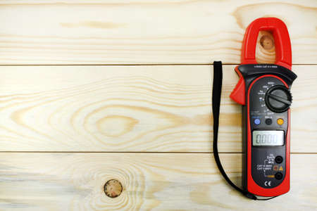 Digital multimeter for wiringの写真素材