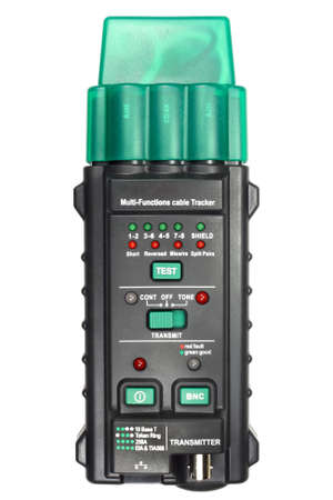 Multifunction cable tester isolated on the white background