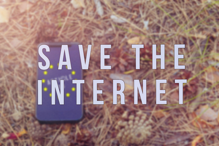 Article 13 the amendment to the EU legislation banned media materials on the Internet.の写真素材