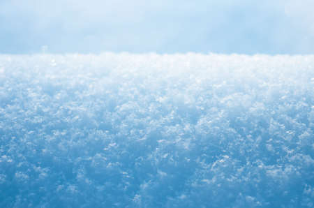 beautiful blue christmas snow, close-up, winter backgroundの写真素材
