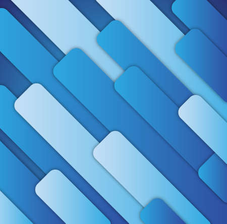 Blue abstract shape backgroundのイラスト素材