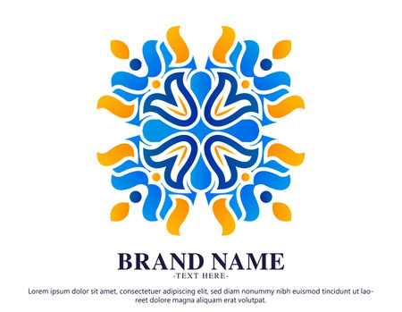 Colorful art logo design templateのイラスト素材