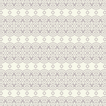 elegant white seamless geometric patternのイラスト素材