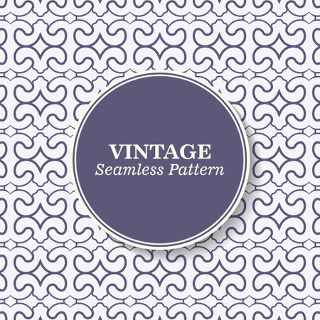 Seamless Pattern Geometric Line Ornamentのイラスト素材