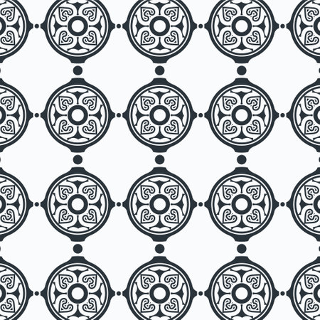 Vector seamless geometric pattern textureのイラスト素材