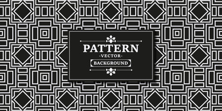 Black abstract line pattern textureのイラスト素材