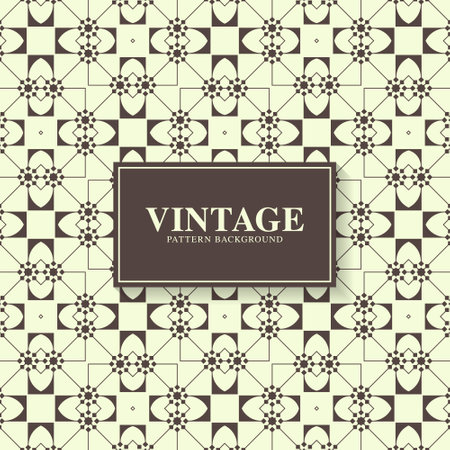vintage abstract line pattern designのイラスト素材
