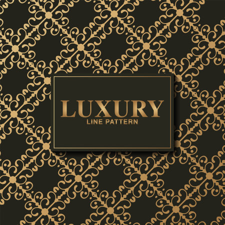 luxury dark seamless pattern background