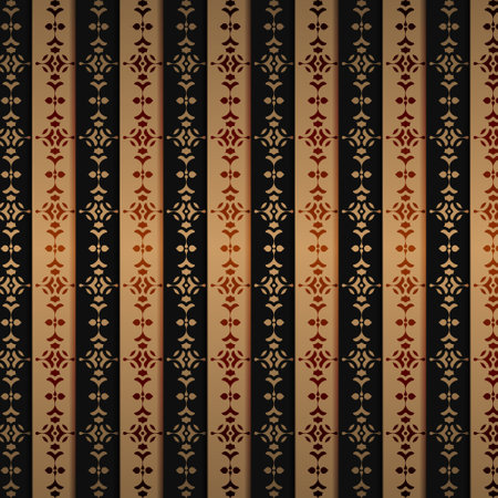 luxury dark seamless pattern backgroundのイラスト素材