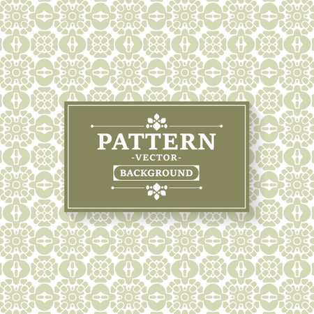 elegant pattern vintage style backgroundのイラスト素材