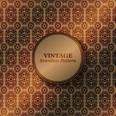 Luxury ornament pattern design backgroundのイラスト素材