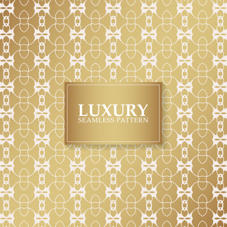 Luxury ornament pattern design backgroundのイラスト素材