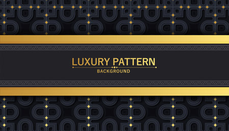 Elegant pattern style dark backgroundのイラスト素材