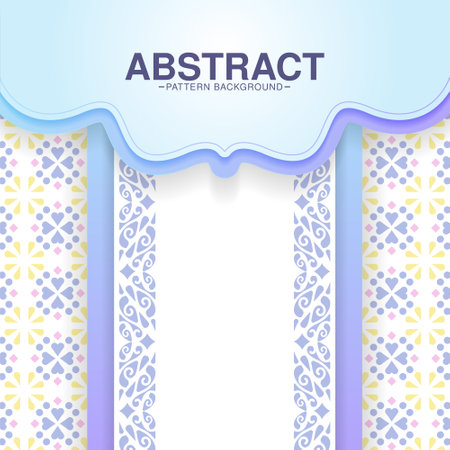 soft color abstract pattern backgroundのイラスト素材