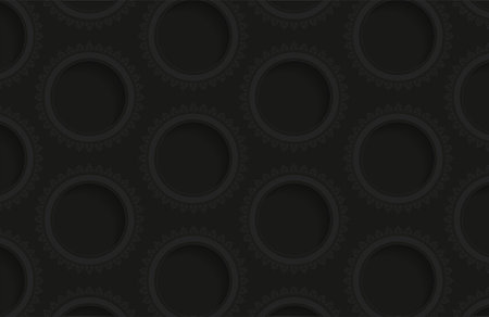 Dark border pattern backgroundのイラスト素材