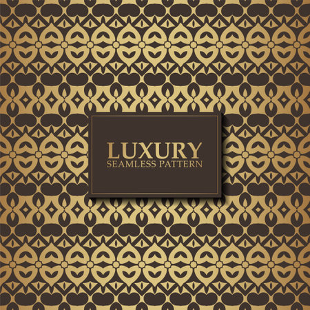 luxury dark seamless pattern backgroundのイラスト素材