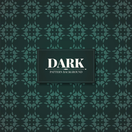 dark ethnic seamless pattern templateのイラスト素材