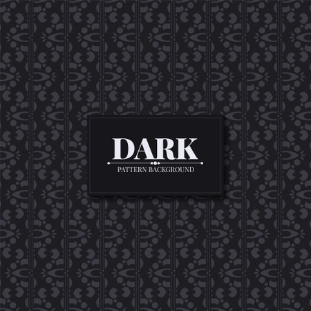 dark ethnic seamless pattern templateのイラスト素材