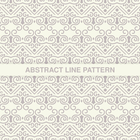 elegant white seamless geometric pattern