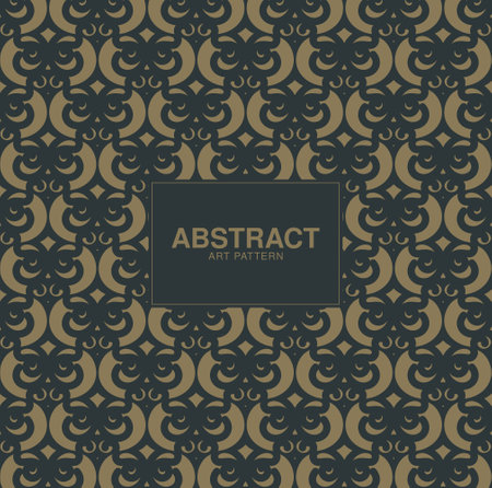dark ethnic seamless pattern template
