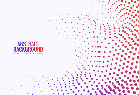 colorful abstract dot design backgroundのイラスト素材
