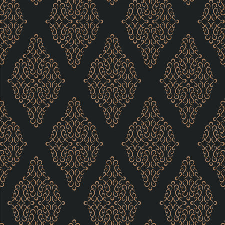Vector seamless geometric pattern texture
