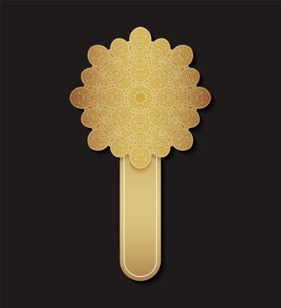 Luxury mandala decorative bannerのイラスト素材