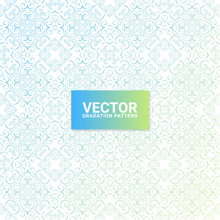 gradation ornament pattern design backgroundのイラスト素材