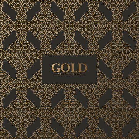 luxury dark seamless pattern backgroundのイラスト素材