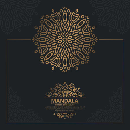 Luxury ornamental mandala background with arabic islamic east pattern style premiumのイラスト素材