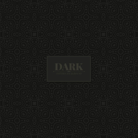 dark ethnic seamless pattern templateのイラスト素材