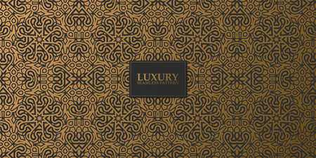 luxury dark seamless pattern backgroundのイラスト素材