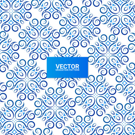 gradation ornament pattern design backgroundのイラスト素材